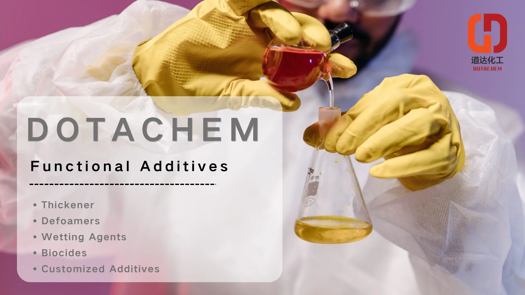 Представяне на серията функционални добавки на Dotachem: Практически решения за промишлени формули